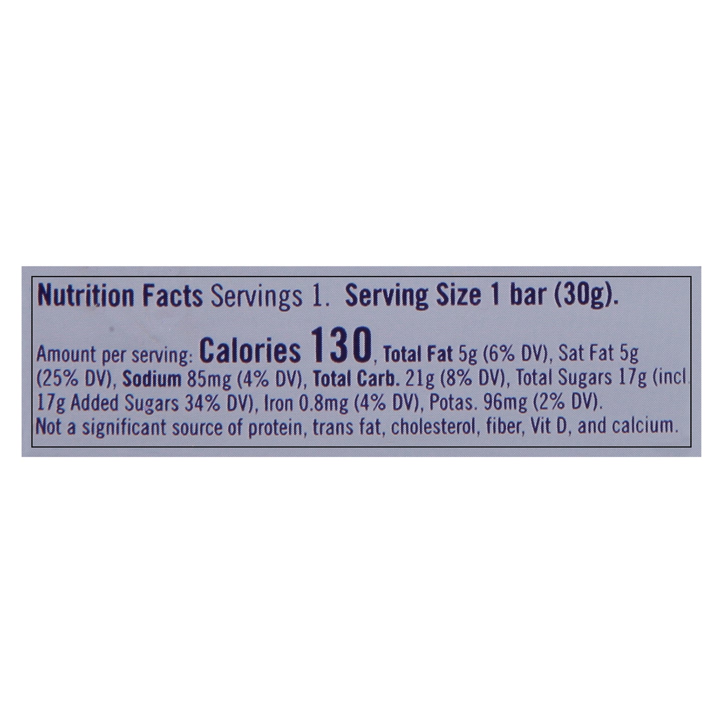 Violet Crumble Dark Honeycomb Candy 1.05 oz