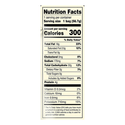 2 oz "Dirty" Sea Salted Potato Chips