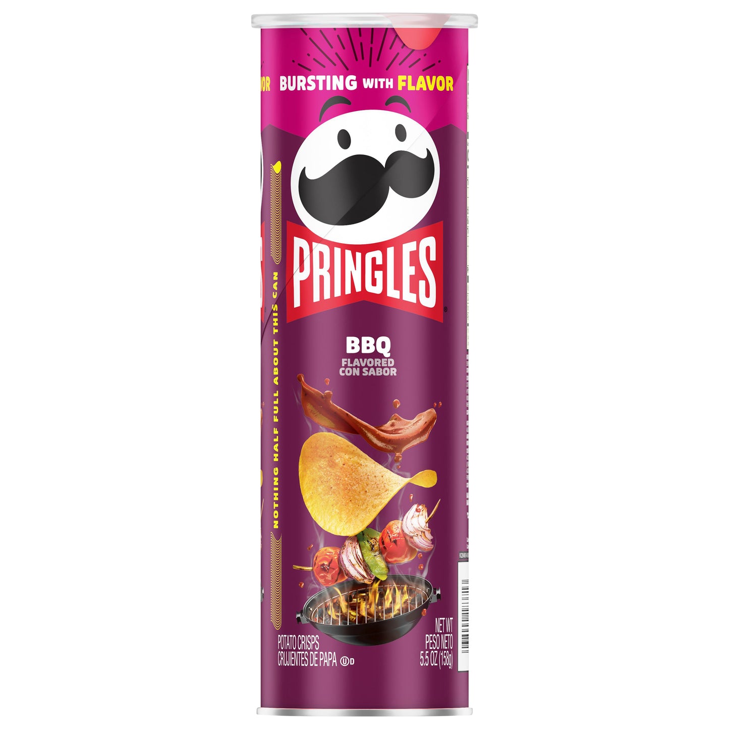 Pringles® BBQ Potato Crisps Chips - 5.5 OZ