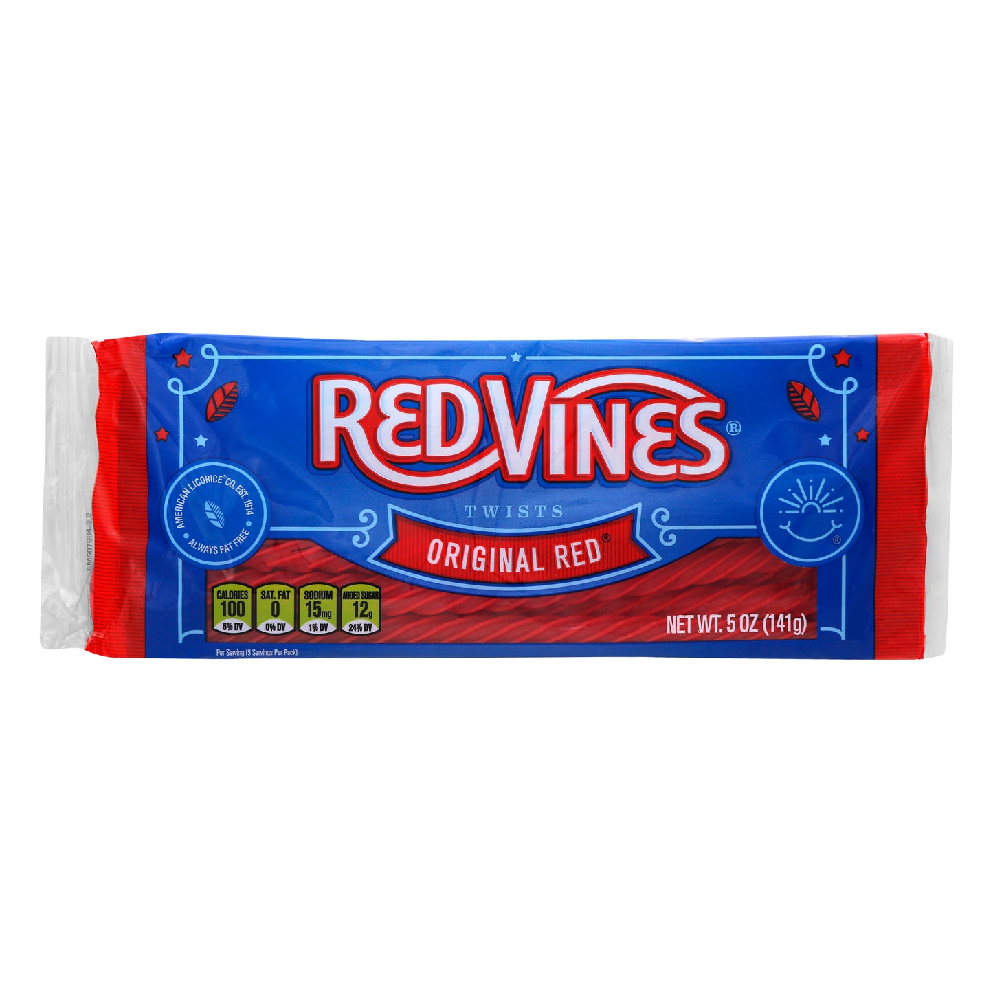 Red Vines Twists Original Red Candy 5.0 oz