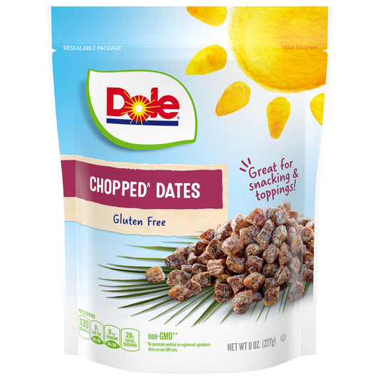 Dole Gluten Free Chopped Dates 8 oz