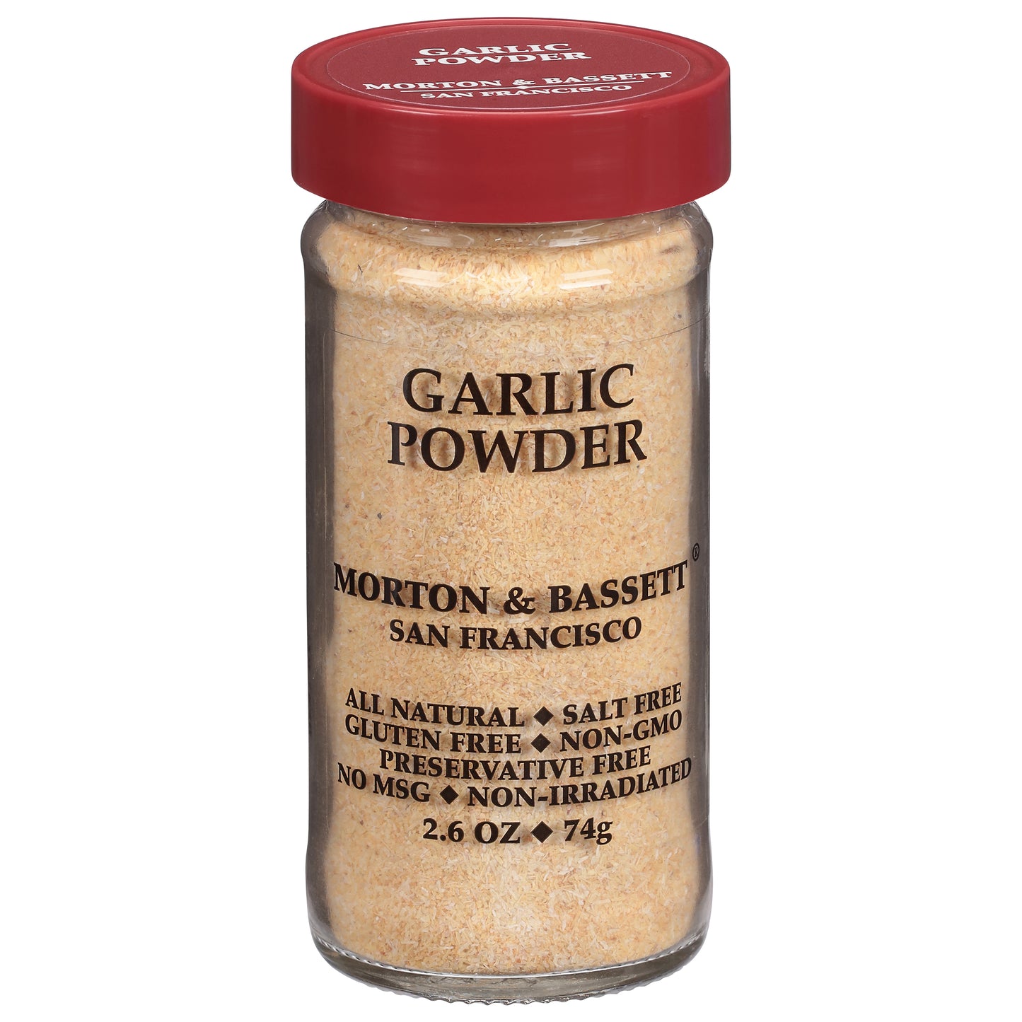 Morton & Bassett Garlic Powder 2.6 oz