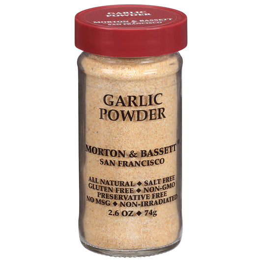 Morton & Bassett Garlic Powder 2.6 oz