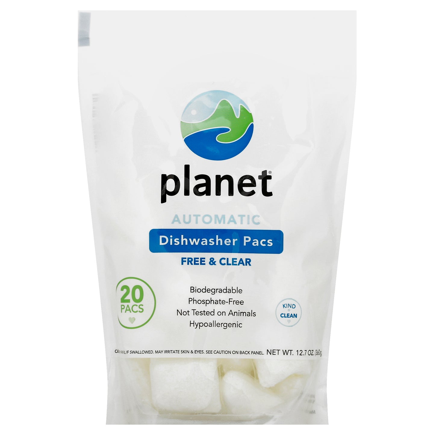 Planet Dishwasher Pacs 20 ea