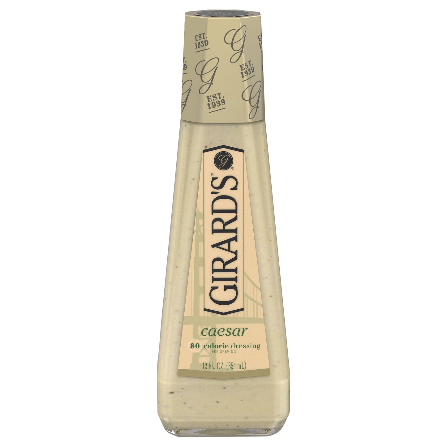 Girard's Caesar 80 Calorie Dressing, 12 oz. Bottle