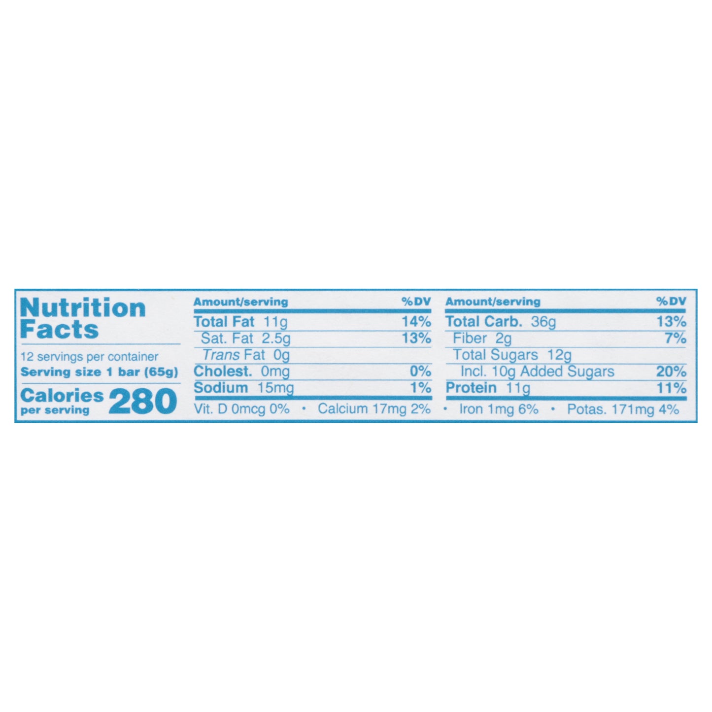 GoMacro Peanut Butter MacroBar 2.3 oz