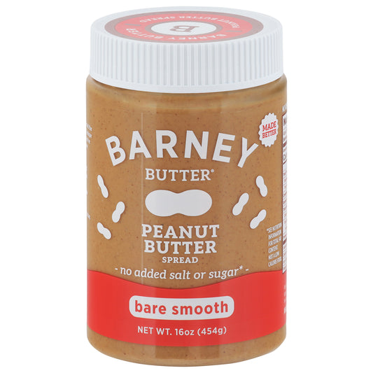 Barney Butter Bare Smooth Peanut Butter Spread 16 oz