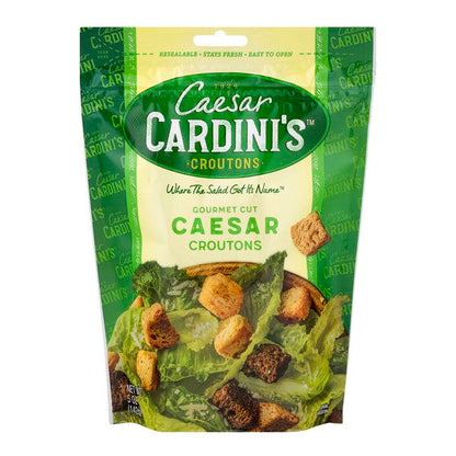 Caesar Cardini's™ Gourmet Cut Caesar Croutons 5 oz. Pouch