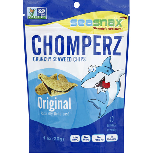 SeaSnax Seaweed Chips 1 oz