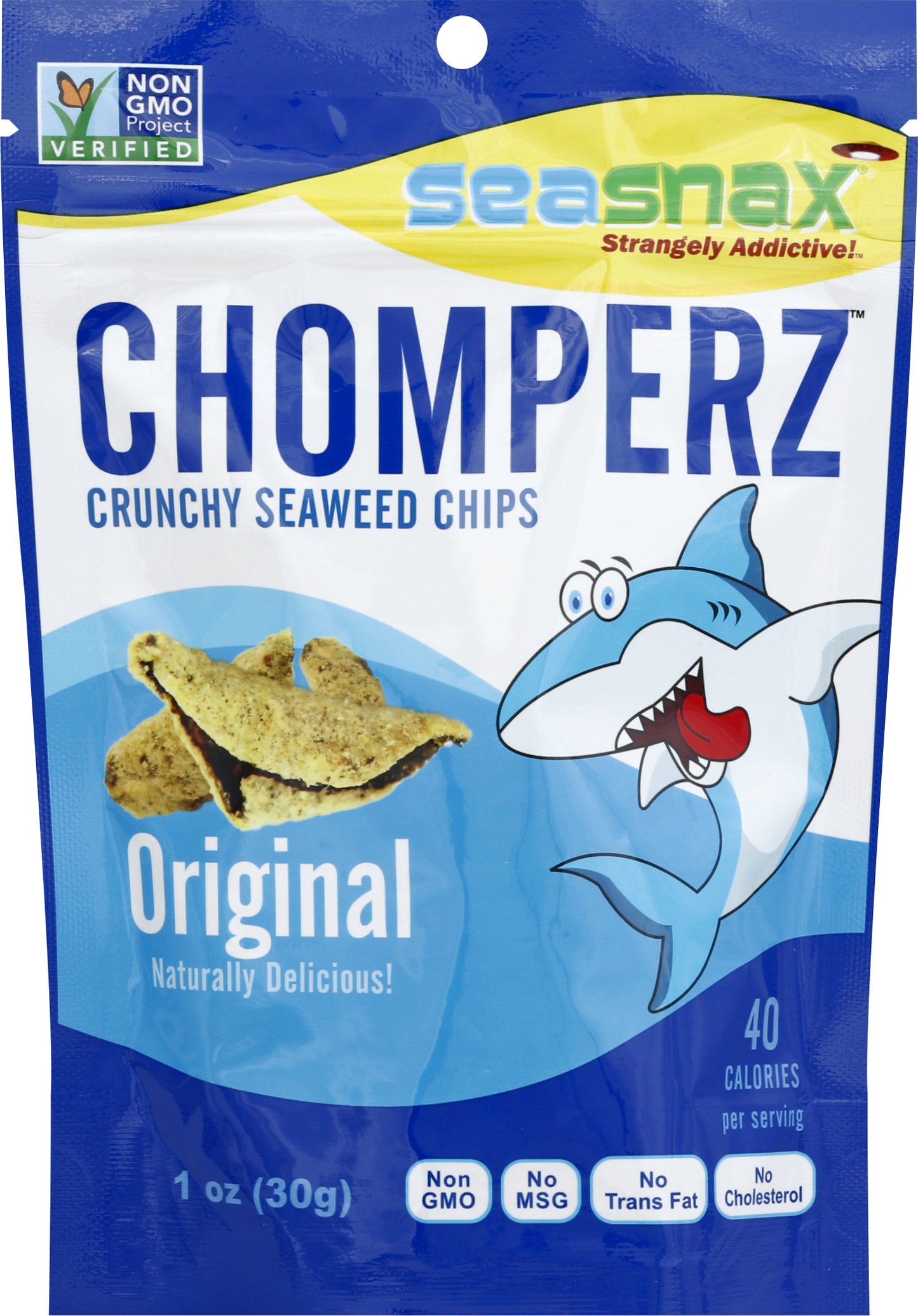 SeaSnax Seaweed Chips 1 oz