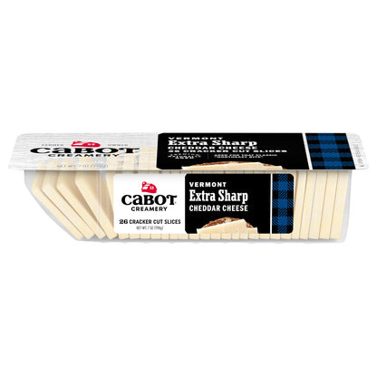 7OZ EXTRA SHARP WHITE CHEDDAR CRACKER CUT