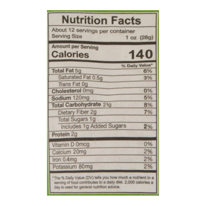 Mi Nina White Corn Spicy Chipotle Lime Tortilla Chips 12 oz