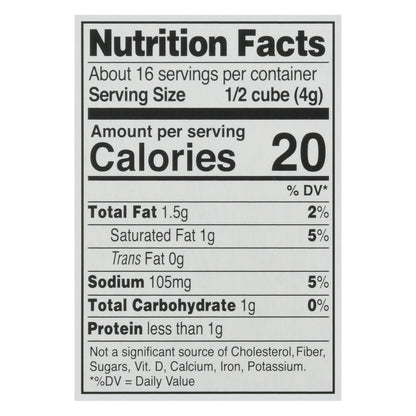Edward & Sons Low Sodium Garden Veggie Bouillon Cubes 8 ea