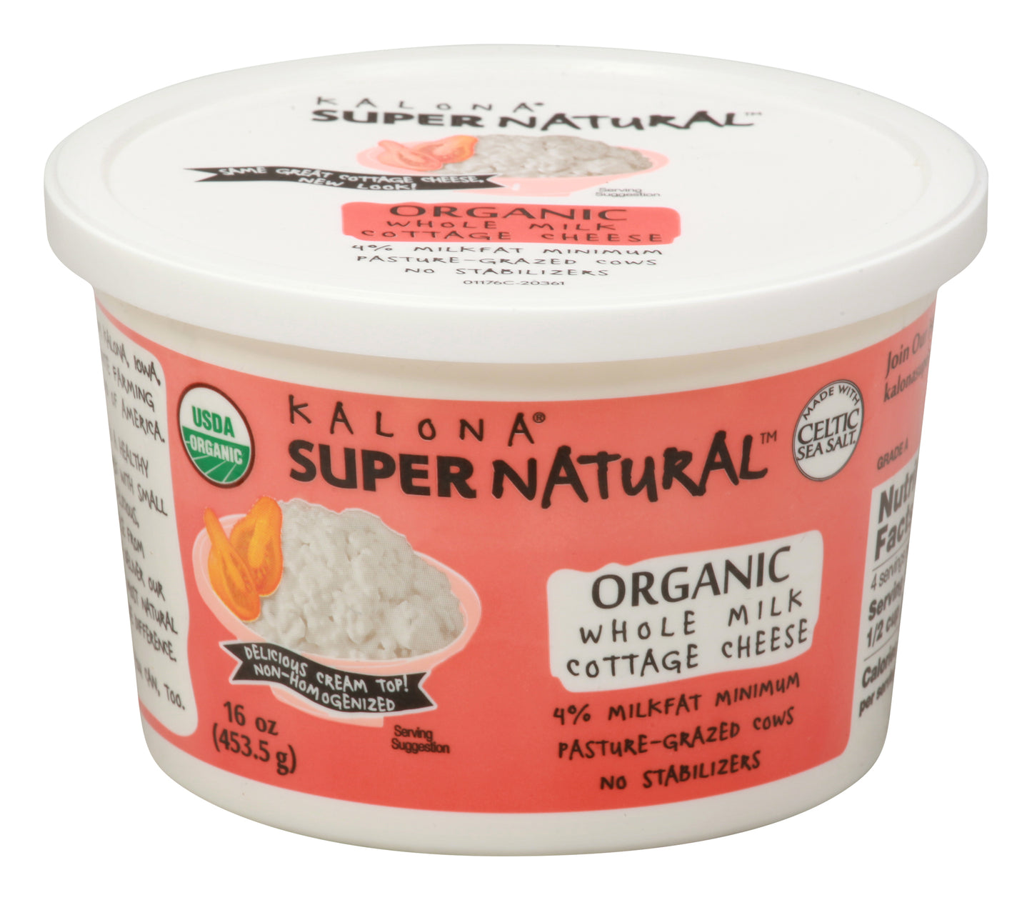 Kalona SuperNatural Cottage Cheese 16 oz