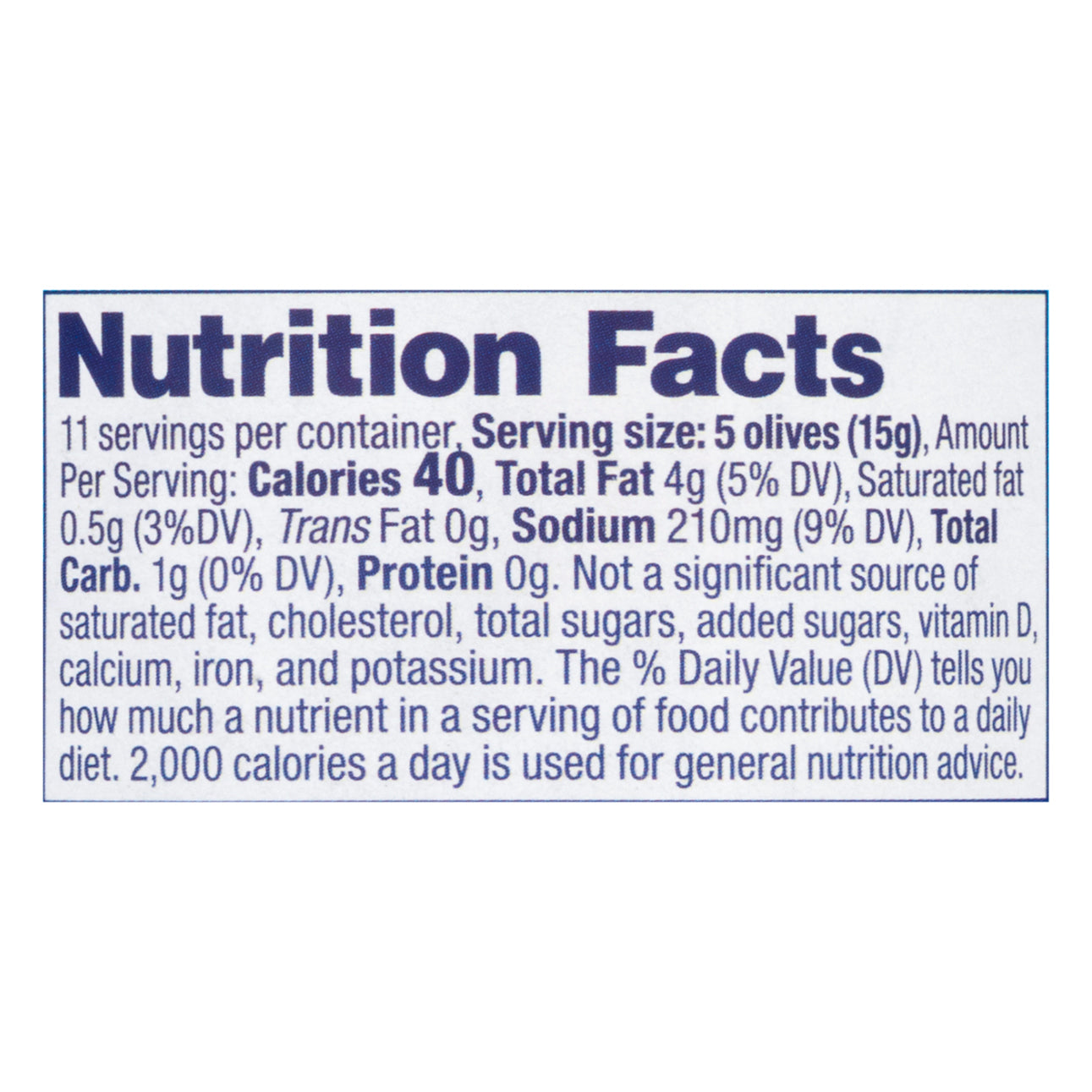 Peloponnese Pitted Kalamata Olives 11.1 oz