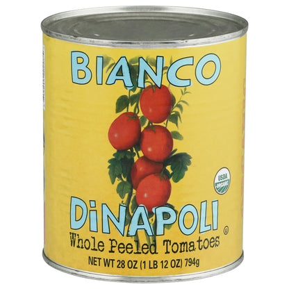 Bianco Dinapoli Whole Peeled Tomatoes 28 oz