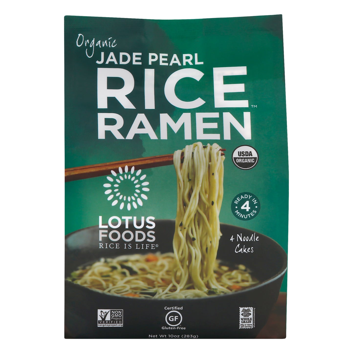 Lotus Foods Organic Jade Pearl Rice Ramen 10 oz