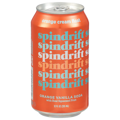Spindrift Orange Cream Float Soda 12 fl oz