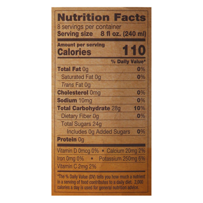 North Coast Organic Honeycrisp Apple Cider 64 fl oz