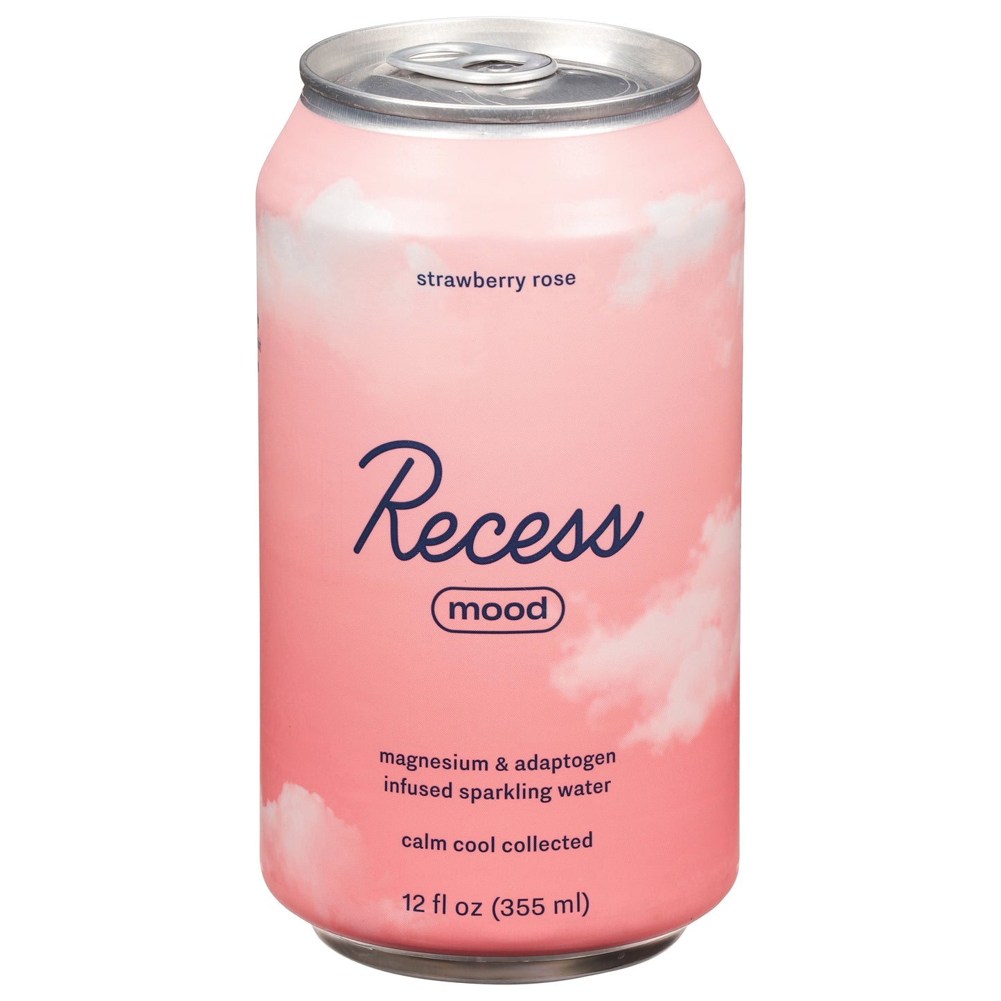 Recess Mood Strawberry Rose Sparkling Water 12 fl oz
