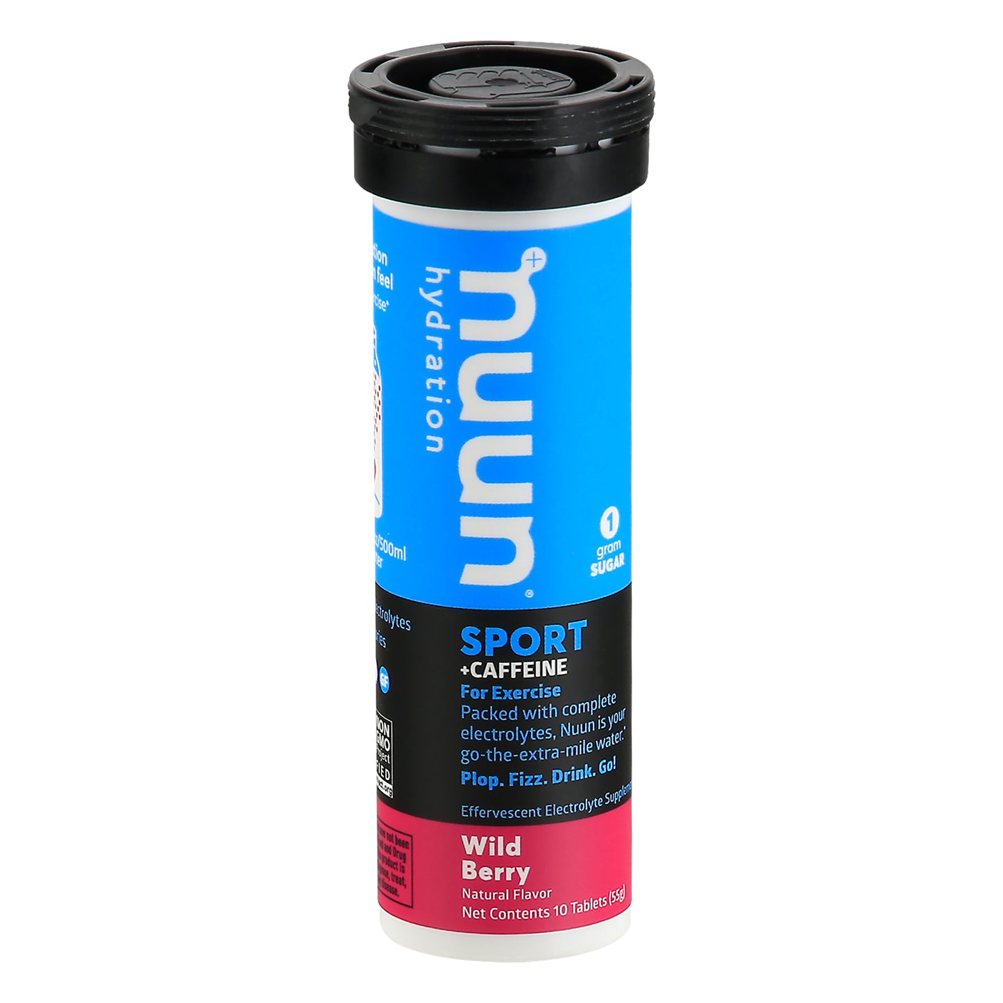 Nuun Hydration Tablets Wild Berry Sport + Caffeine 10 ea