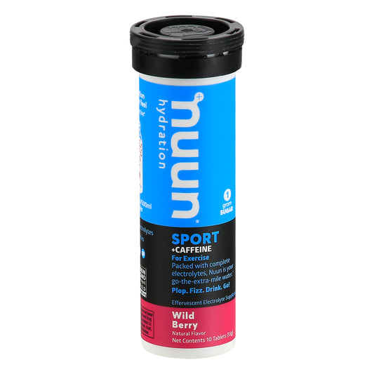 Nuun Hydration Tablets Wild Berry Sport + Caffeine 10 ea