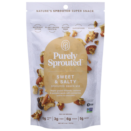 Purely Sprouted Sprouted Sweet & Salty Snack Mix 4 oz