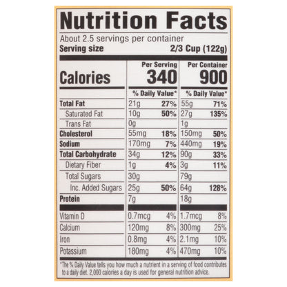 Alec's Peanut Butter Fudge Honeycomb Ice Cream 14 fl oz