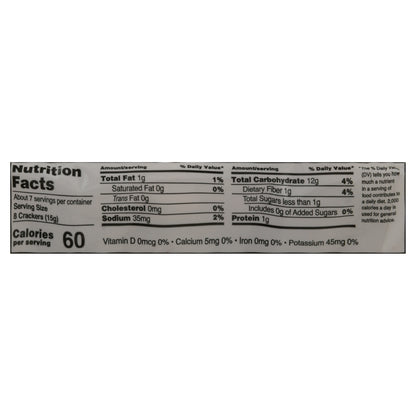 Edward & Sons Vegetable Brown Rice Snaps 3.5 oz Bag