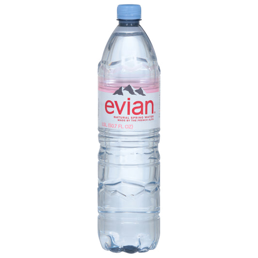 Evian Natural Spring Water 50.7 fl oz