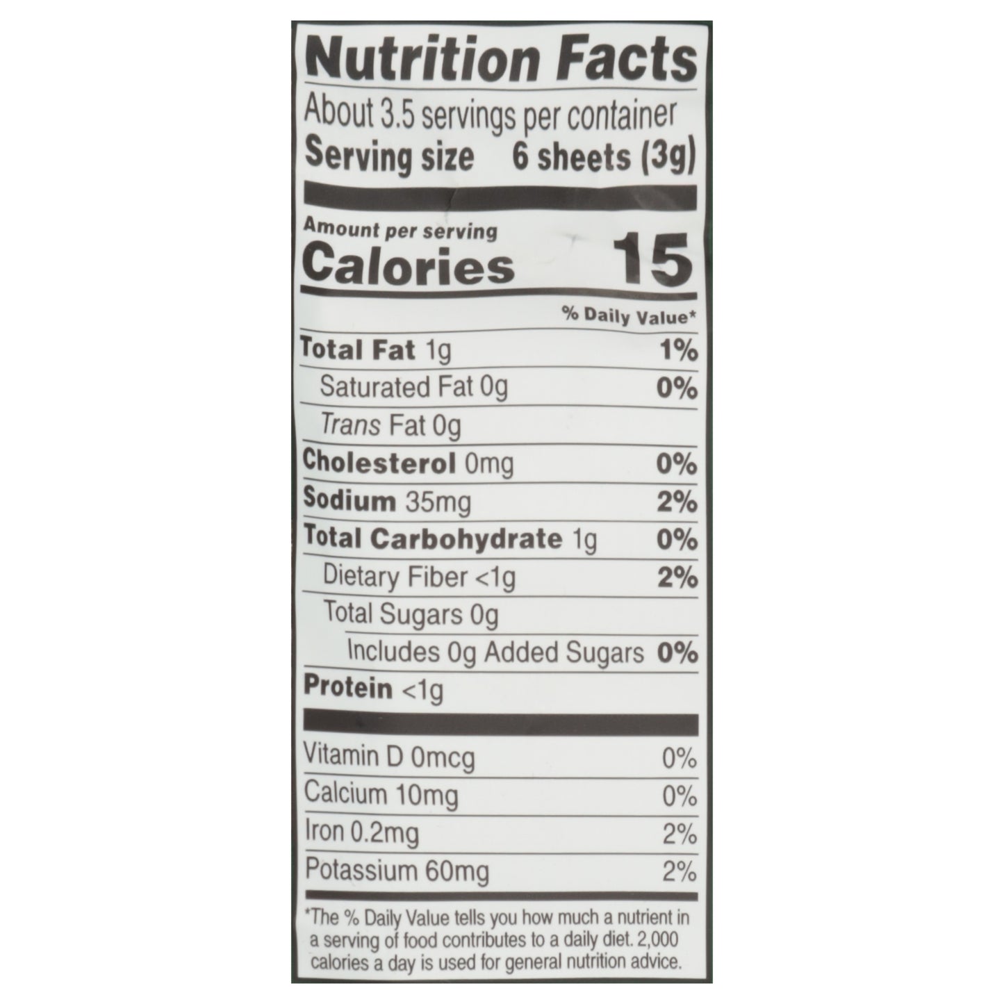 Bibigo Sesame Flavor Seaweed Snack 0.35 oz