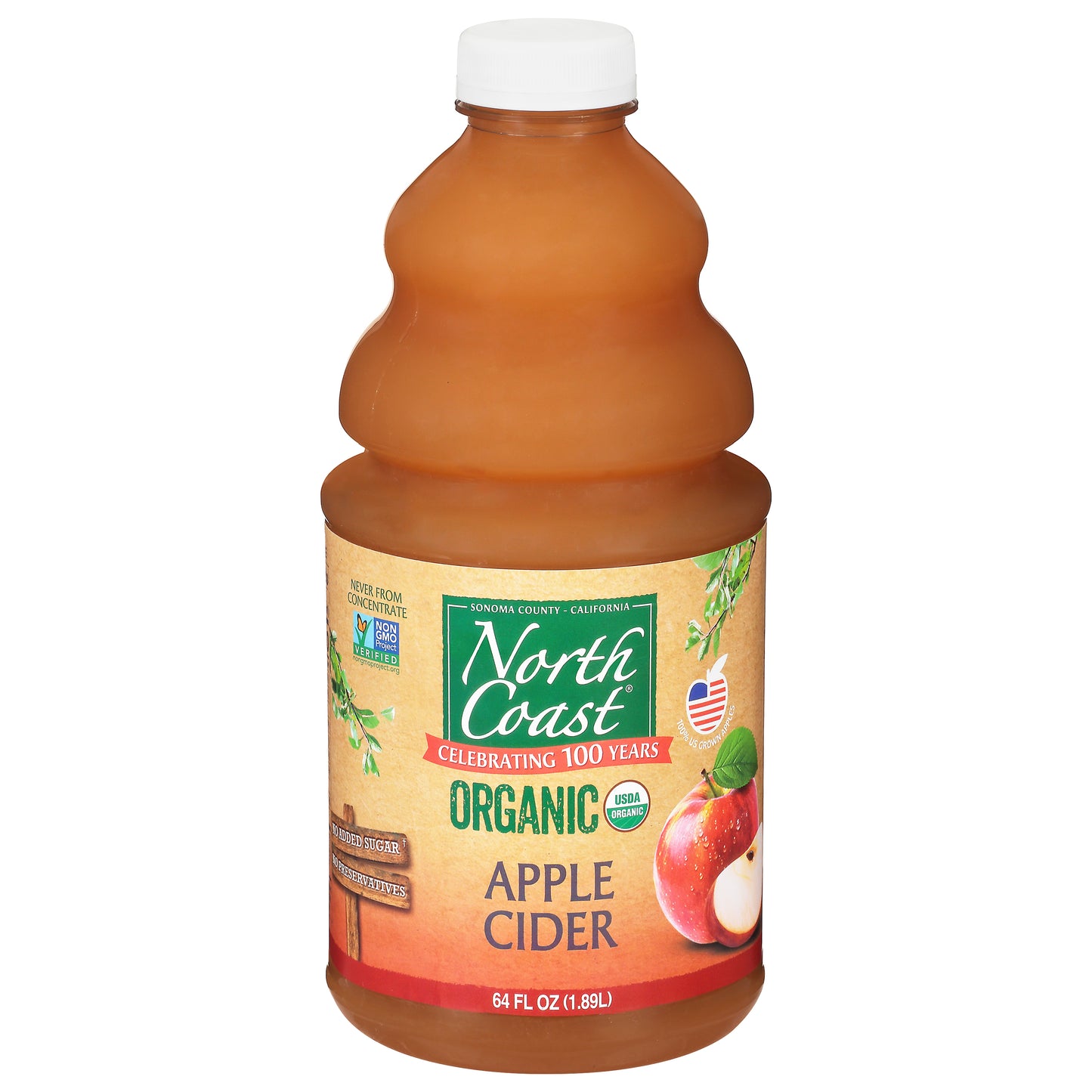 North Coast Organic Apple Cider 64 fl oz