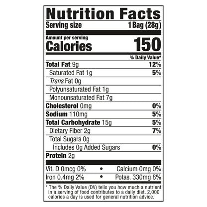 Kettle Brand Sea Salt Potato Chips 1 oz