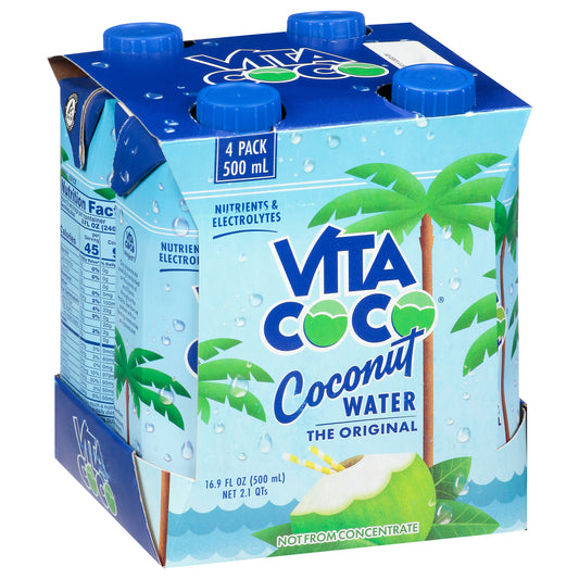 Vita Coco 4 Pack The Original Coconut Water 4 - 16.9 fl oz Packs