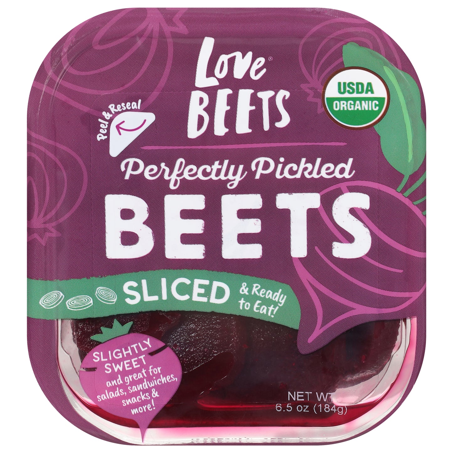 Love Beets Sliced Beets 6.5 oz