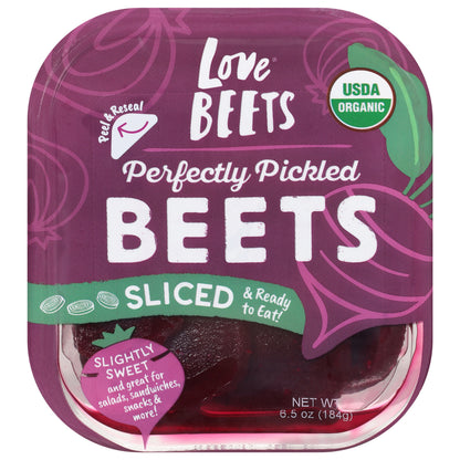 Love Beets Sliced Beets 6.5 oz