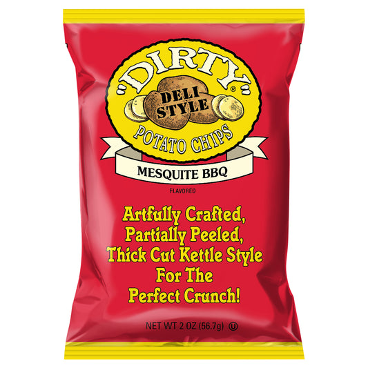 2 oz "Dirty" Mesquite BBQ Potato Chips