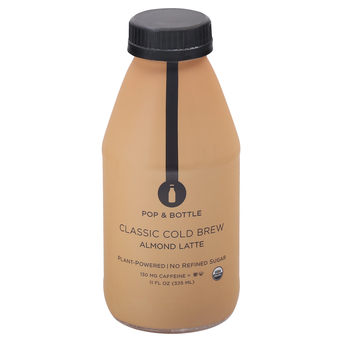 Pop & Bottle Classic Cold Brew Almond Latte 11 fl oz