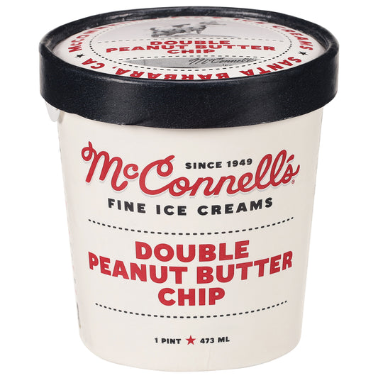 McConnell's Fine Ice Creams Double Peanut Butter Chip Ice Cream 1 pt