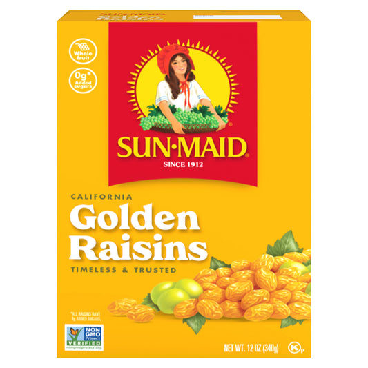 Sun-Maid® California Golden Raisins 12oz Bag in a Box