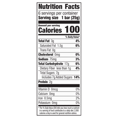 Annie's Organic Chewy Granola Bars, Chocolate Chip, 6 Bars, 5.34 oz