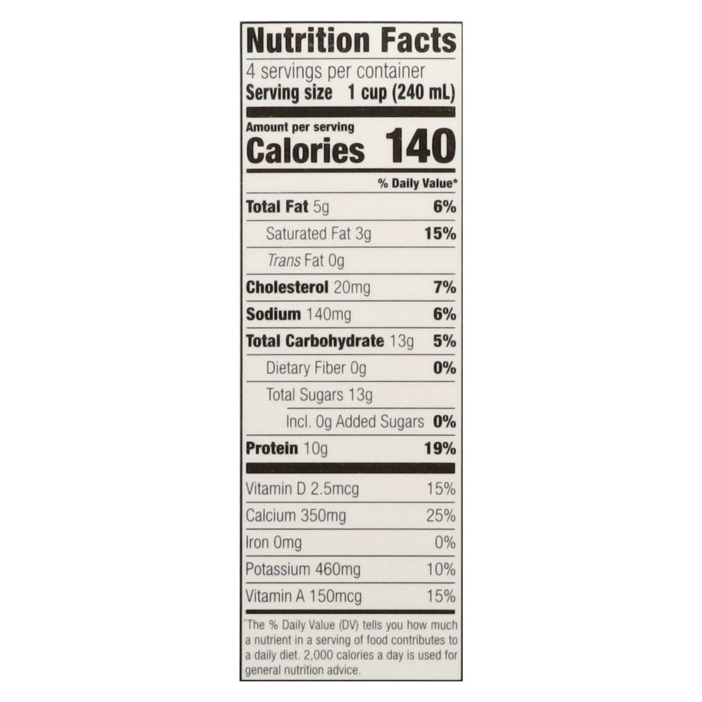 Clover Sonoma Pasture Raised 2% Reduced Fat Organic Milk 1 qt