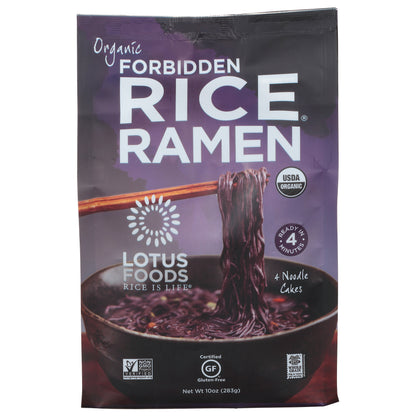 Lotus Foods Organic Forbidden Rice Ramen 10 oz