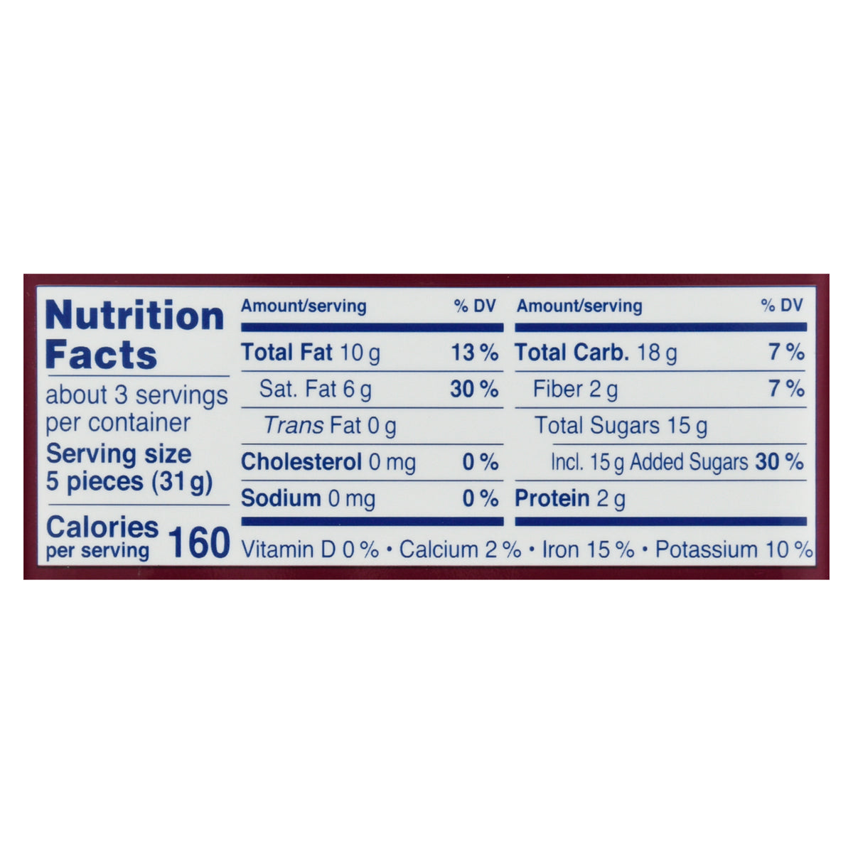 Ritter Sport 50% Cacao Dark Chocolate 3.5 oz