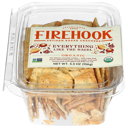 Firehook Organic Everything Artisan Baked Crackers 5.5 oz