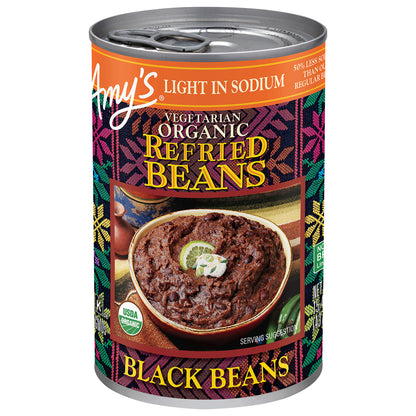Light in Sodium Refried Black Beans