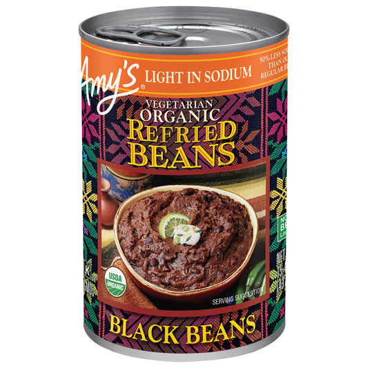 Light in Sodium Refried Black Beans