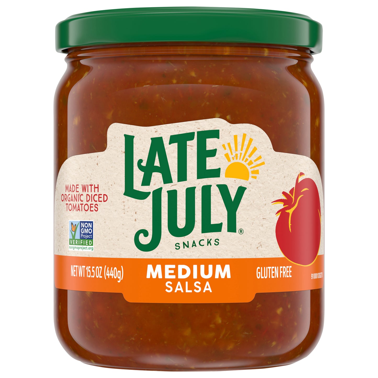Late July® Snacks Medium Salsa, 15.5 oz Jar