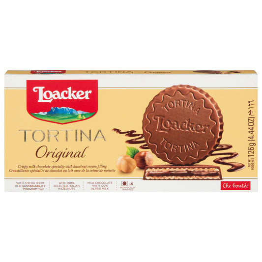 Loacker Original Tortina 6 ea