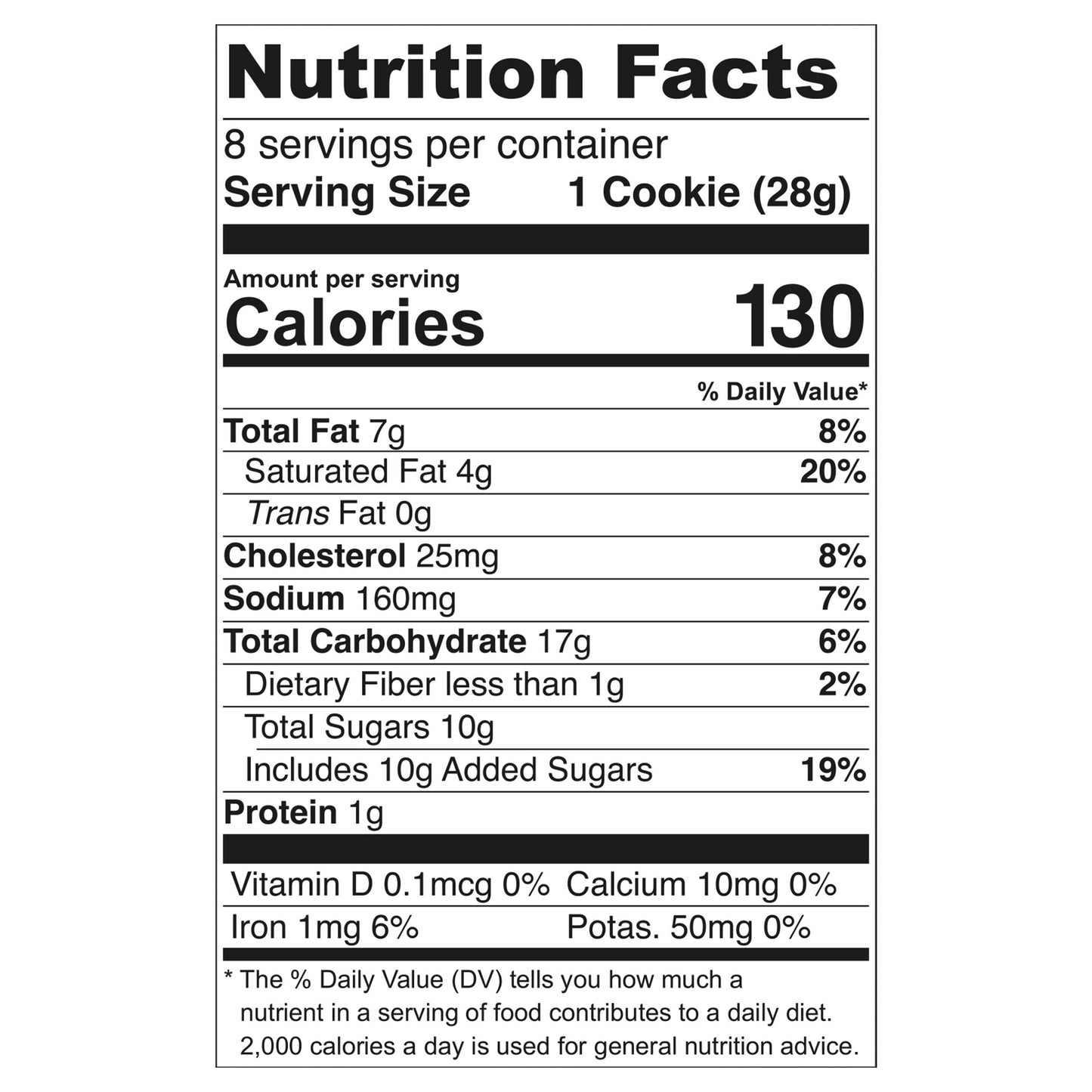 Tate's Bake Shop Soft Baked Cookies, Chocolate Chip, 8 oz